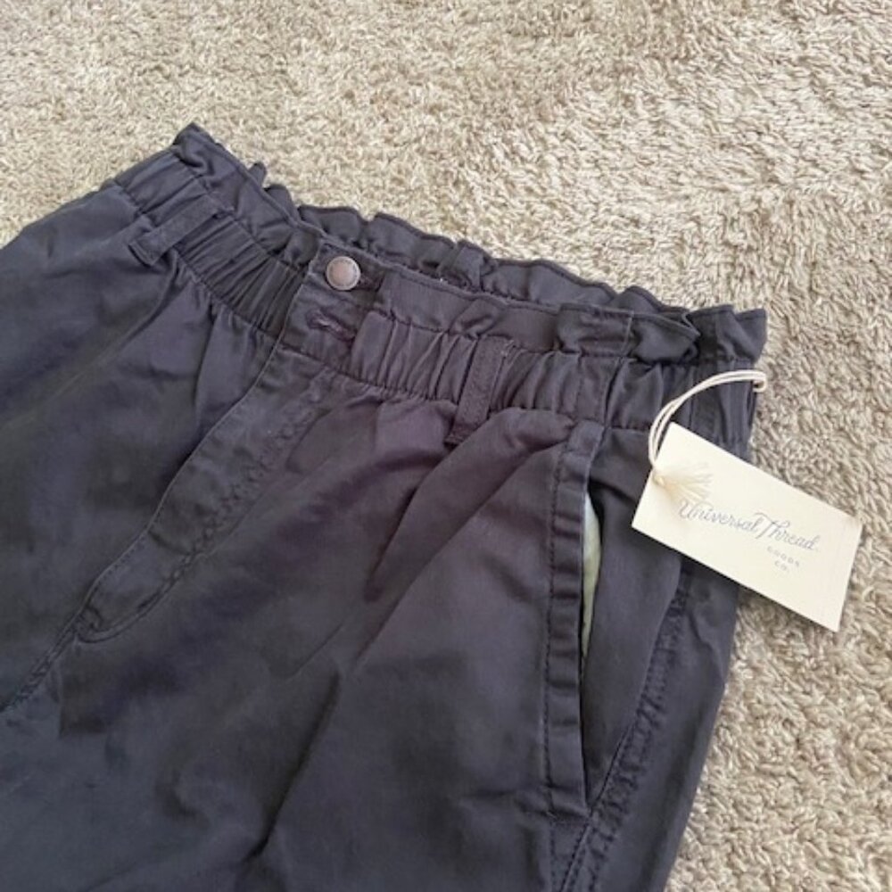 Black Full Length Cargo style Pants NWT
